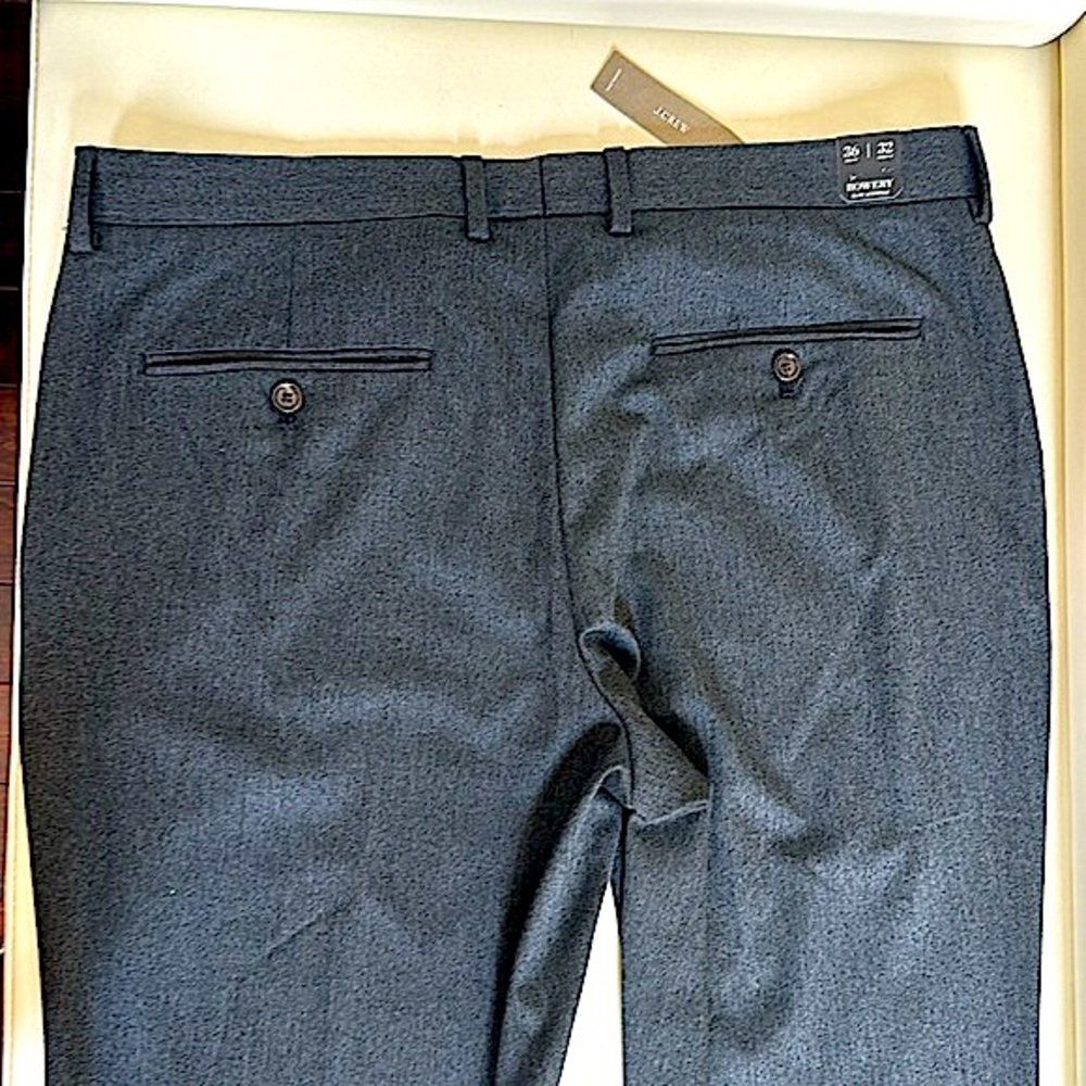 NWT! Men's J Crew Bowery Slim Stretch Dress Pants! - Picture 4 of 9